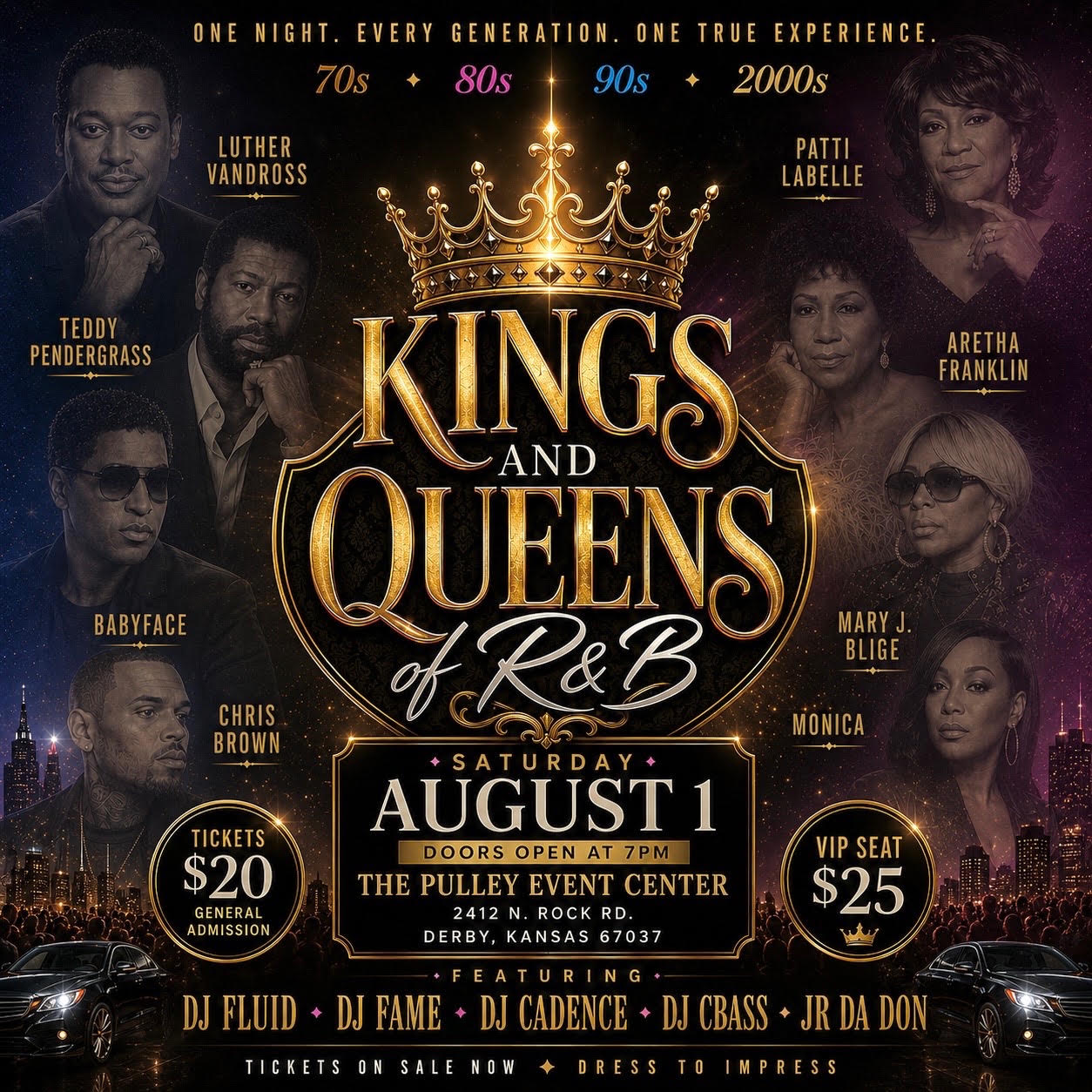 Kings & Queens of R&B flyer